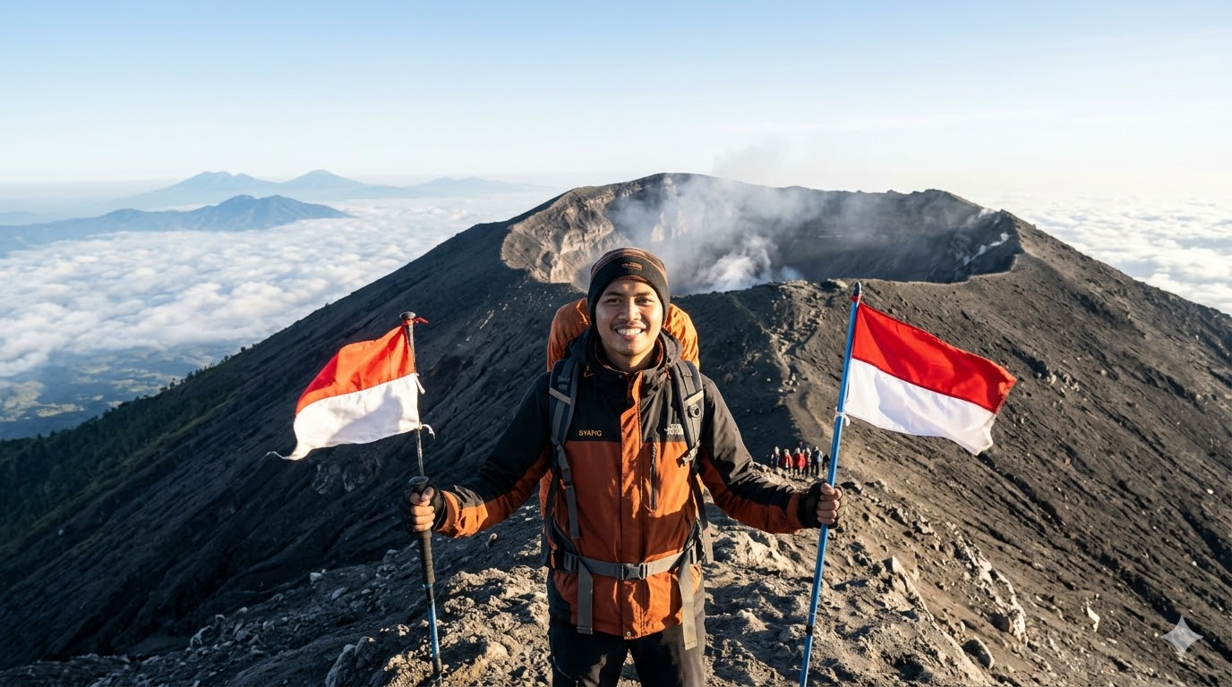syafiq gunung slamet