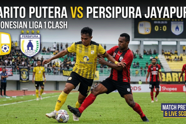 barito putera vs persipura jayapura