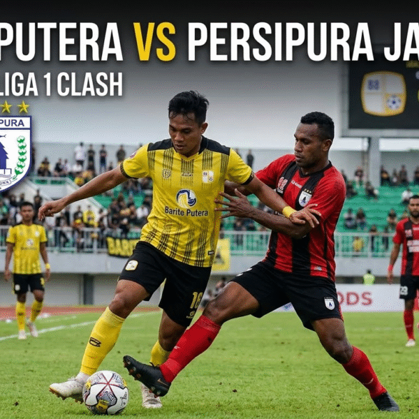 barito putera vs persipura jayapura