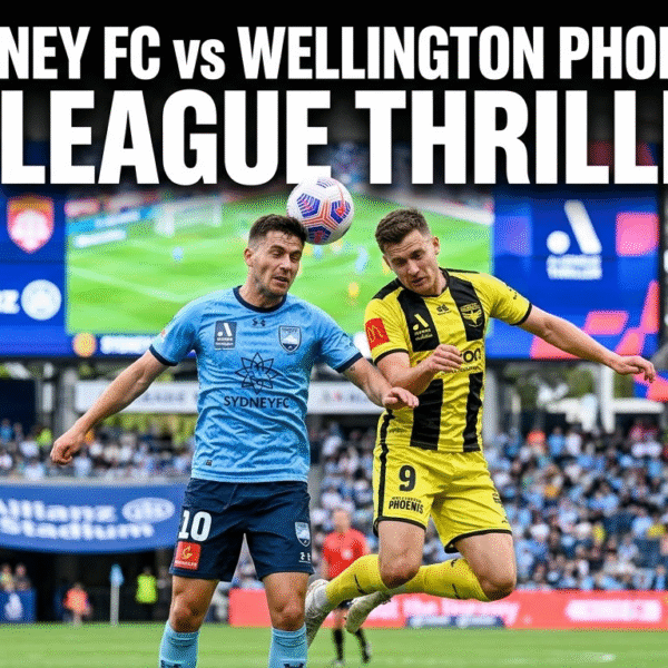 sydney fc vs wellington phoenix