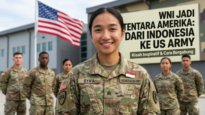 WNI Jadi Tentara Amerika: Kisah Kezia Shifa dan Fenomena Warga Indonesia Bergabung Militer AS